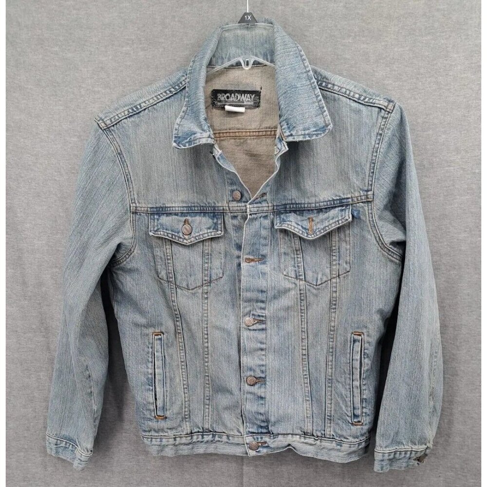 Vintage Broadway Threads Jean Jacket XL Woman Blue